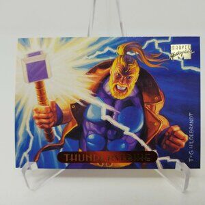 1994 Marvel Masterpieces #125 THUNDERSTRIKE Hildebrandt Brothers Vintage (100)